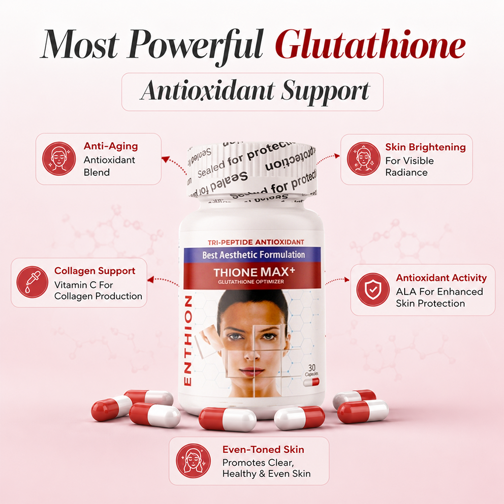 Thione Max+ | Professional Grade 6-in-1 Skin Brightening Formula